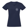 T-shirt Spoon femme – Marine col V