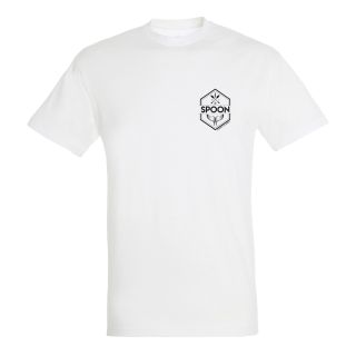 T-shirt homme SPOON blanc 