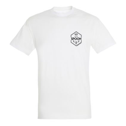 T-shirt homme SPOON blanc 