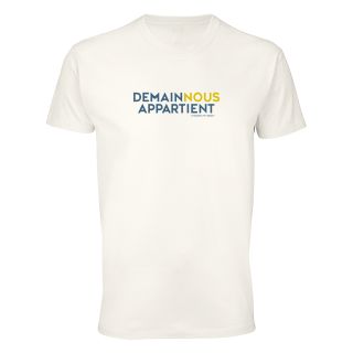 T-shirt écru – Logo Demain Nous Appartient