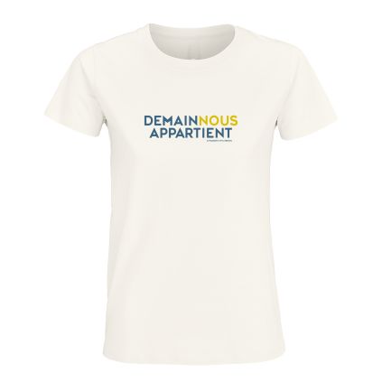 Tee-shirt femme écru – Demain Nous Appartient