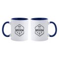 Mug Spoon – Intérieur bleu
