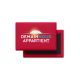 Magnet Demain Nous Appartient rouge