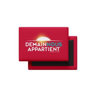 Magnet Demain Nous Appartient rouge