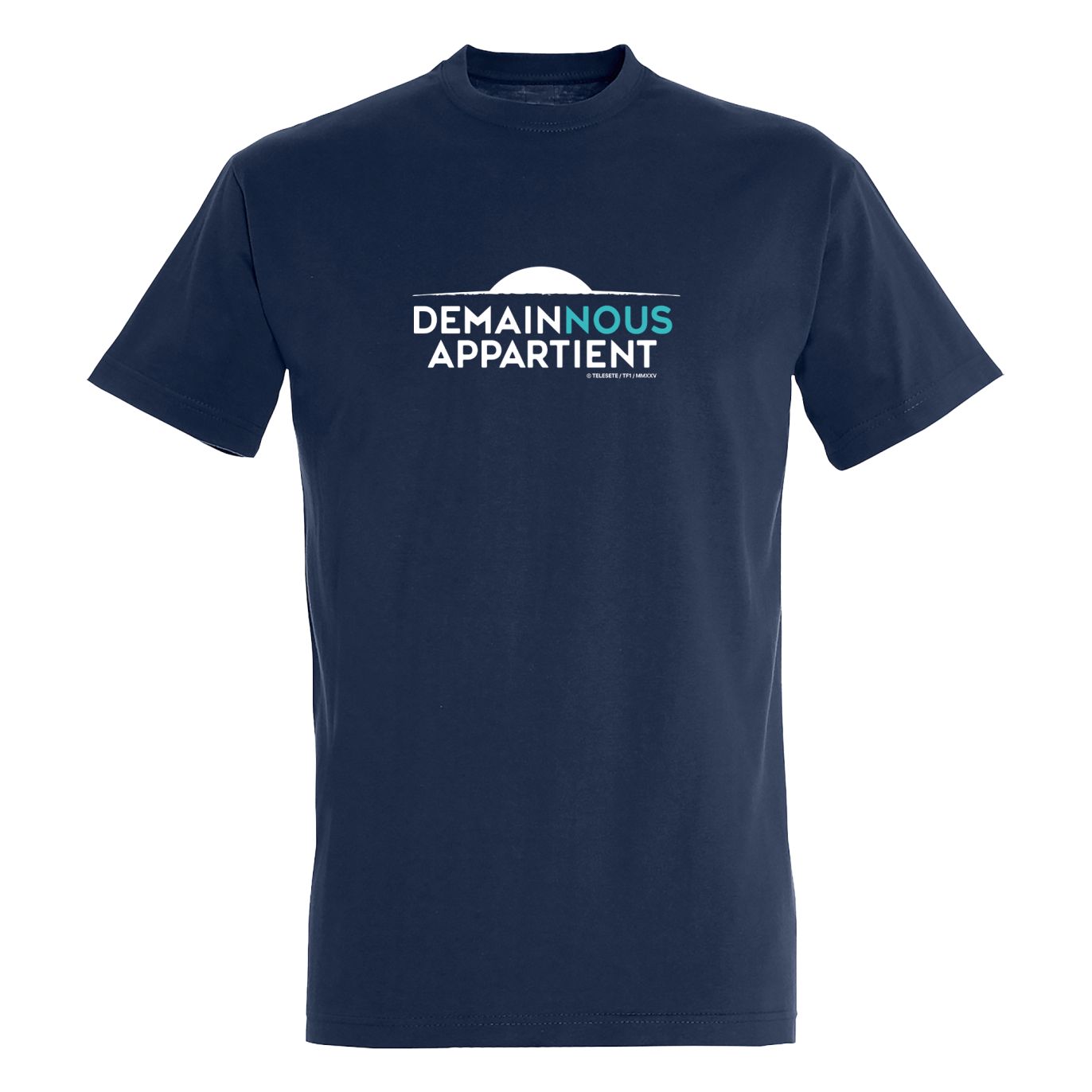 T-shirt bleu marine – Demain Nous Appartient