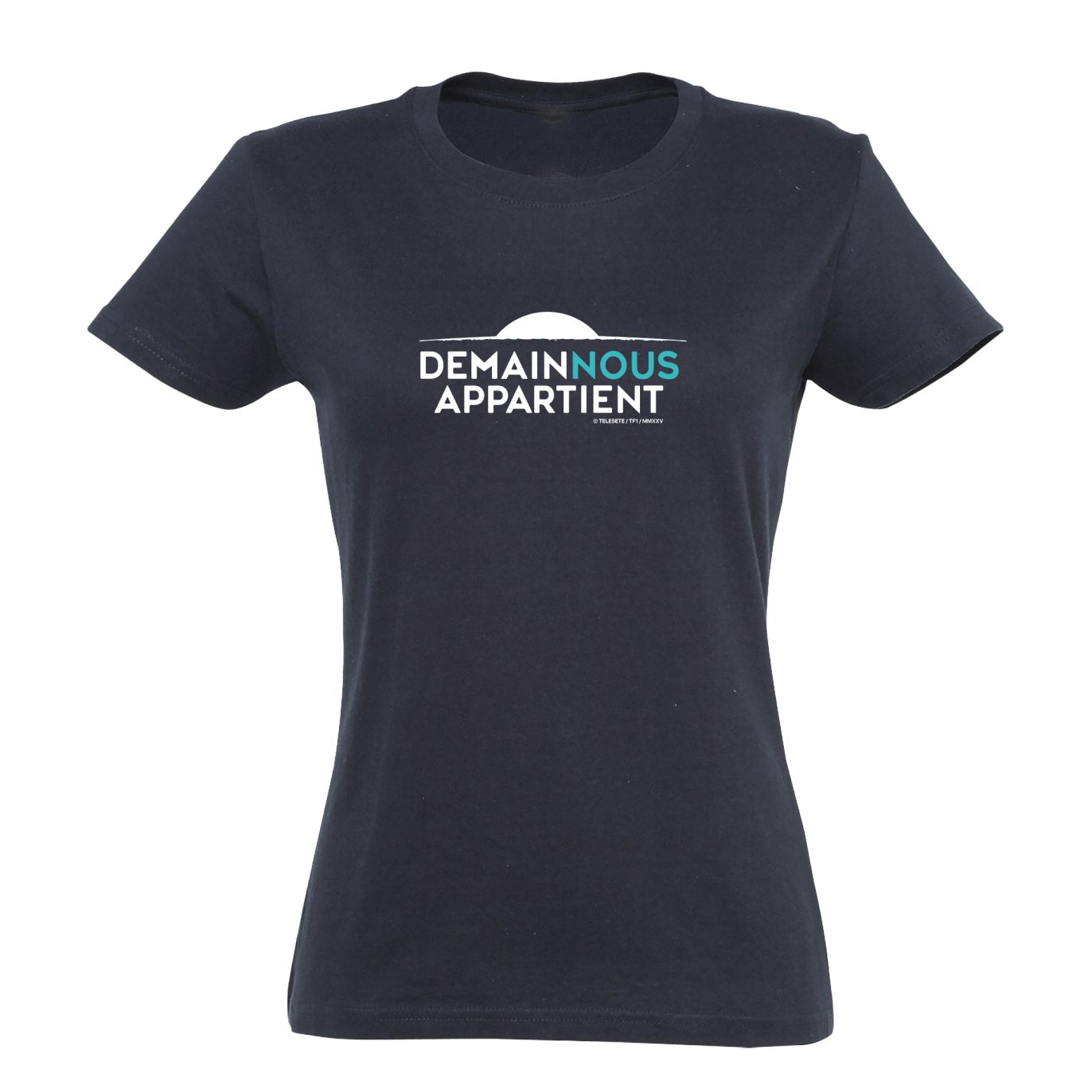Tee-shirt femme bleu marine – Demain Nous Appartient